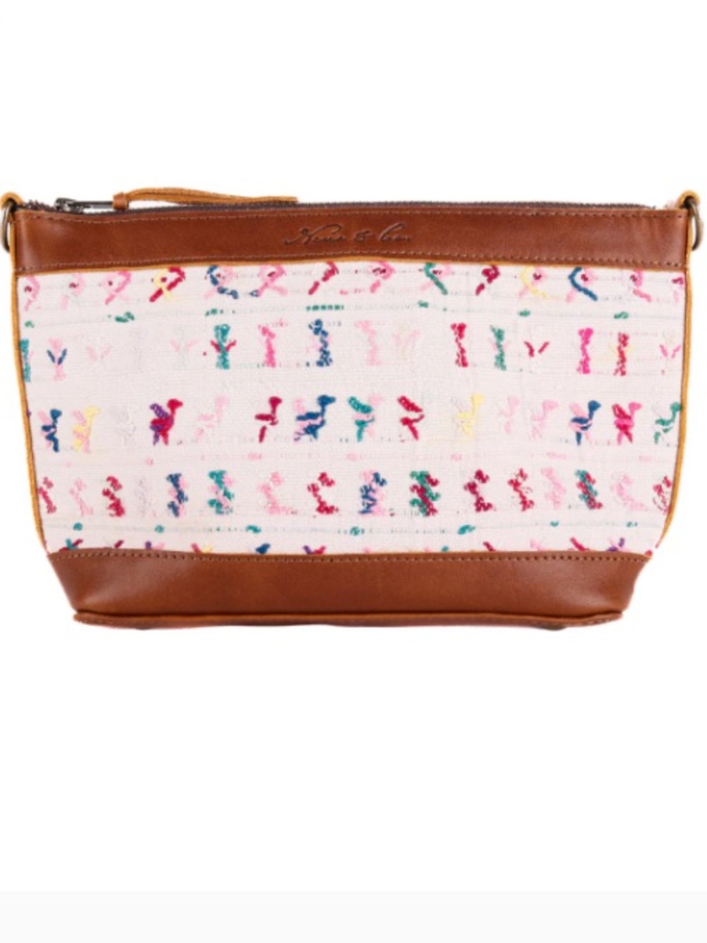 Nena & Co. BNWT THE PERFECT NENITA - OOAK HUIPIL CAFE NO. 11452 Crossbody Purse